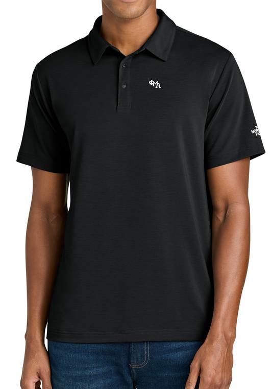 The North Face® Canyon Crest Polo Black - CHEST Decorated