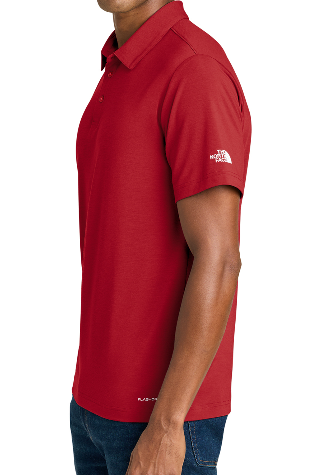 The North Face® Canyon Crest Polo RED - SLEEVE Decorated