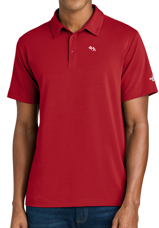 The North Face® Canyon Crest Polo RED - CHEST Decorated