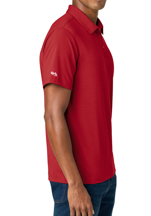 The North Face® Canyon Crest Polo RED - SLEEVE Decorated