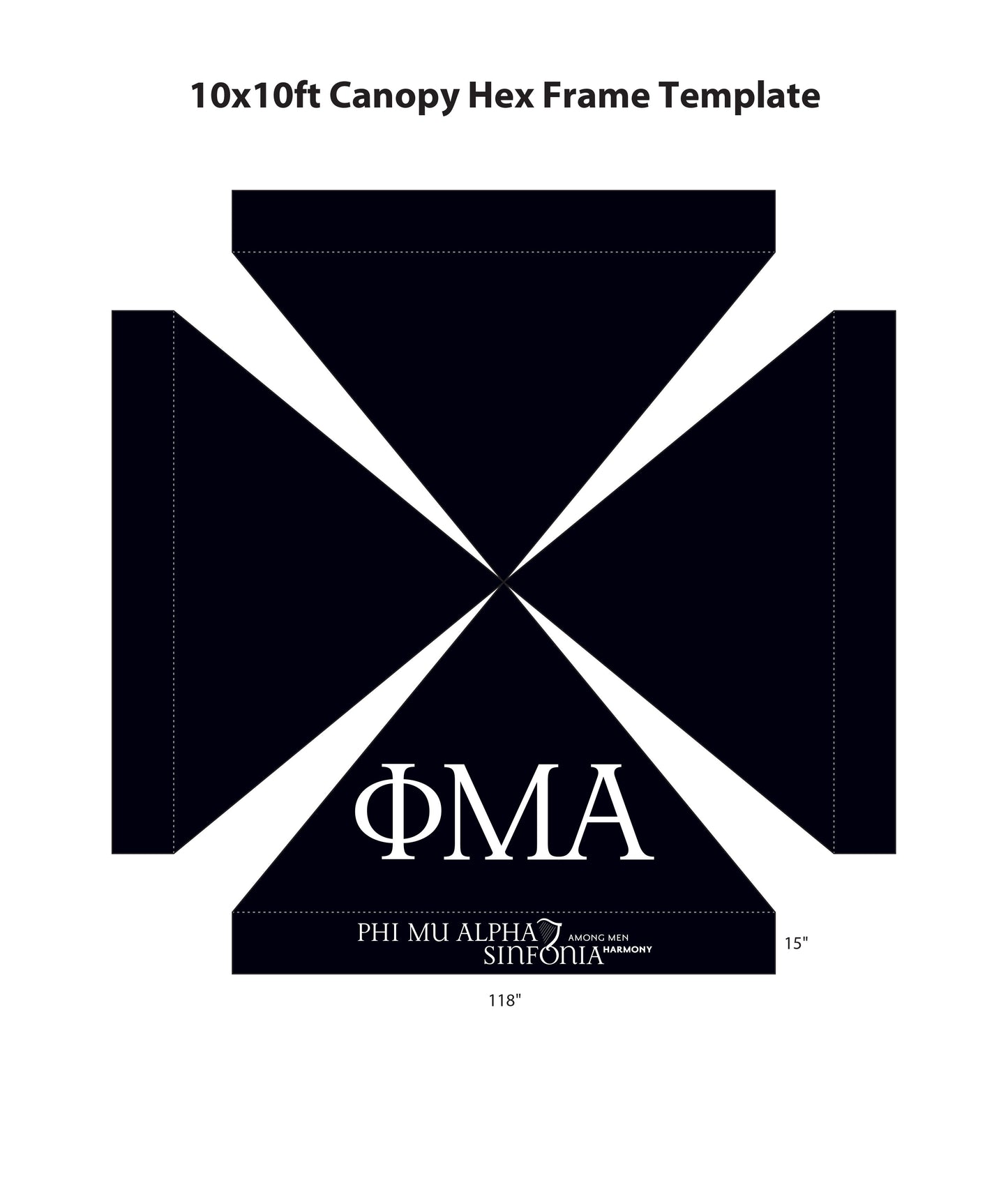 10x10 Canopy Tent - Black