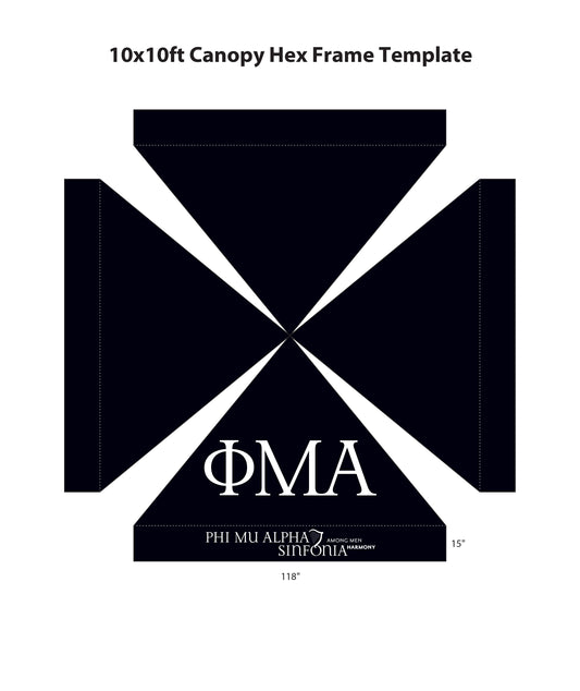 10x10 Canopy Tent - Black