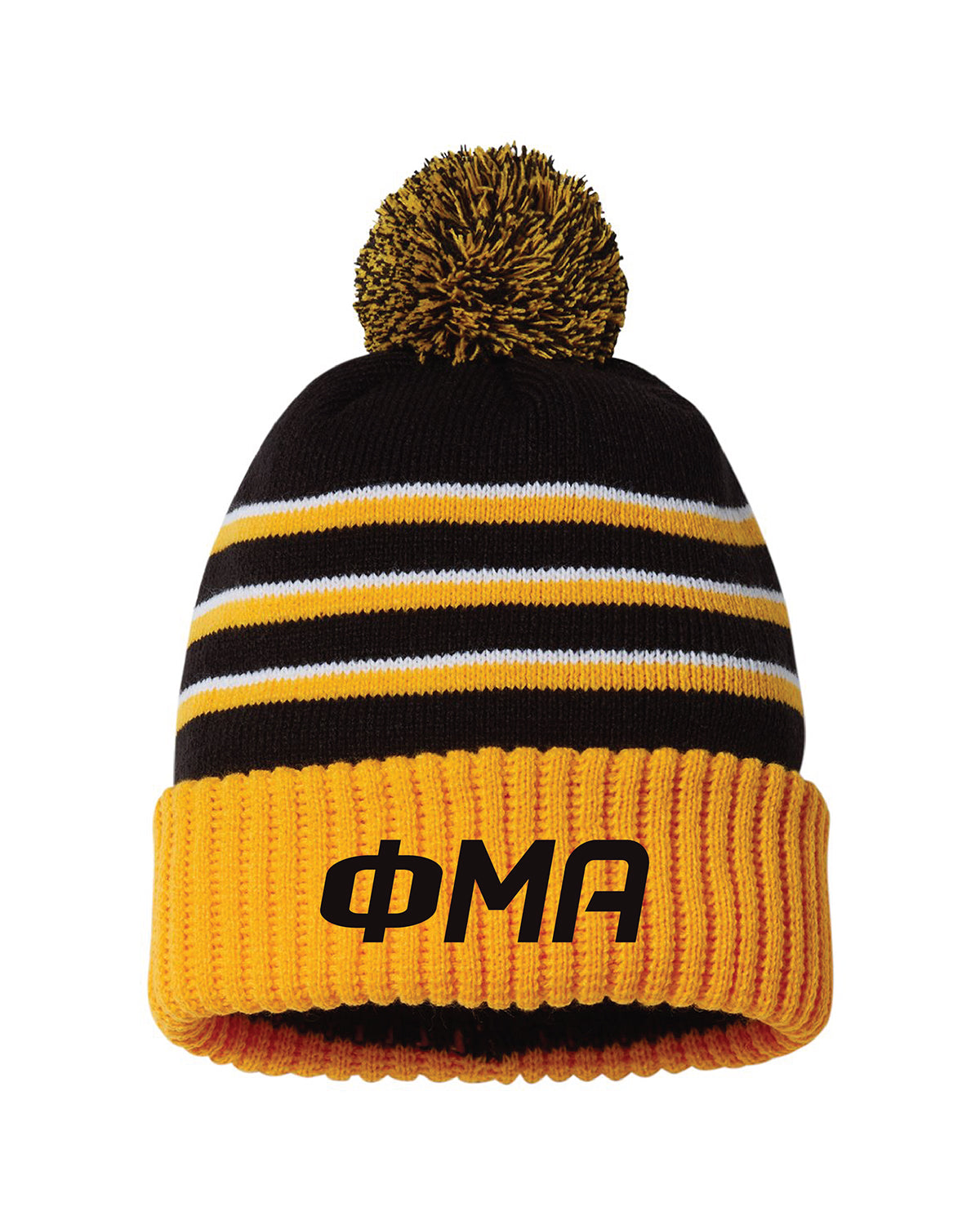 Tri-Color-Striped-Pom-Beanie-Gold.jpg