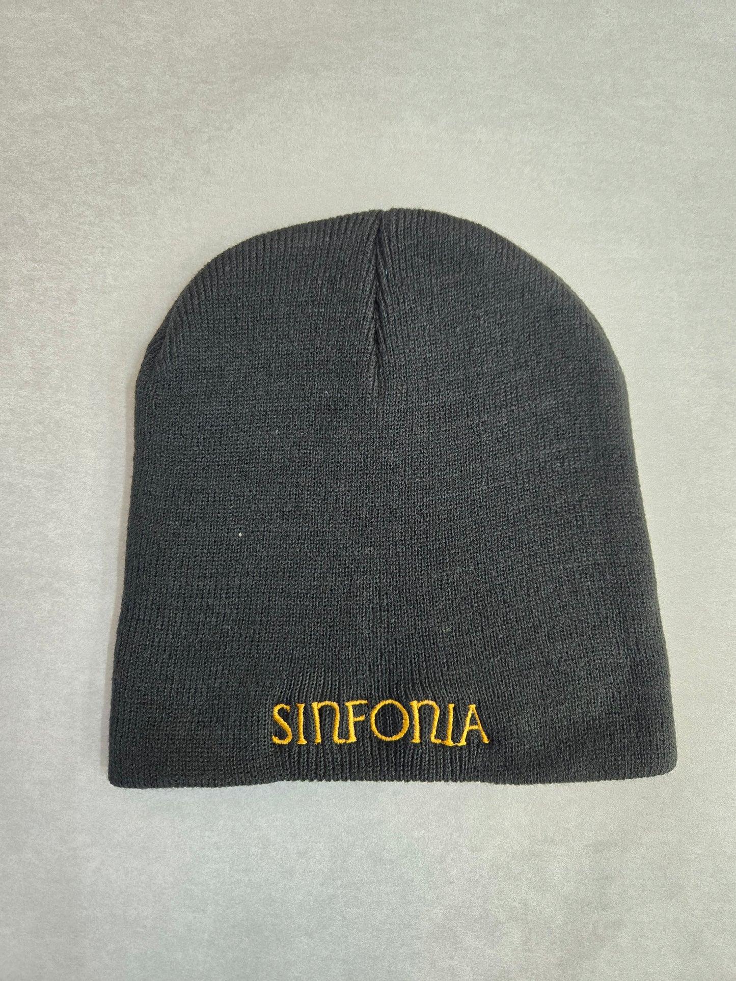 Knit Beanie with Gold Sinfonia