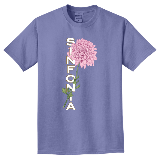 Chrysanthemum - Pink Vertical