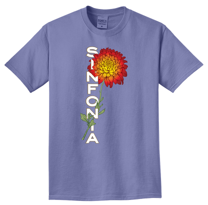 Chrysanthemum - Red Vertical