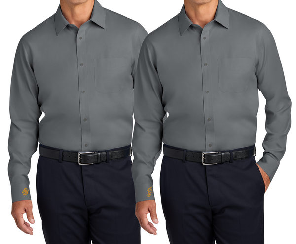 Brooks Brothers® CUFF Decorated Wrinkle-Free Stretch Pinpoint Spread Collar Shirt