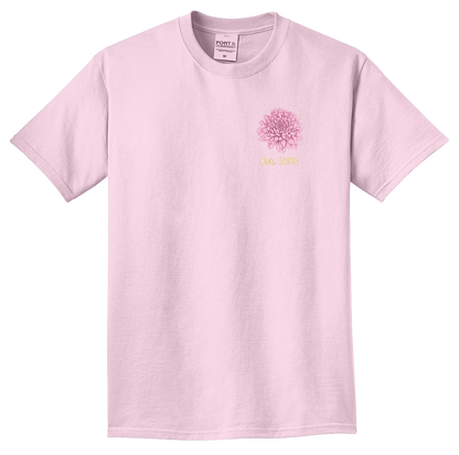 Chrysanthemum - Pink Left-Chest
