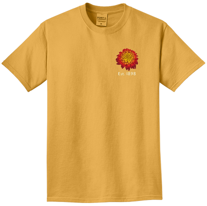 Chrysanthemum: Red Left-Chest