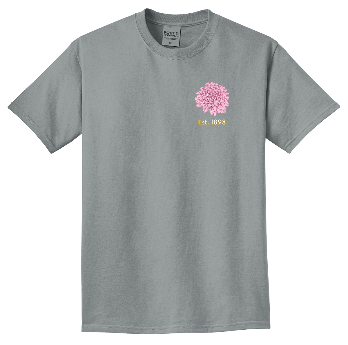 Chrysanthemum - Pink Left-Chest