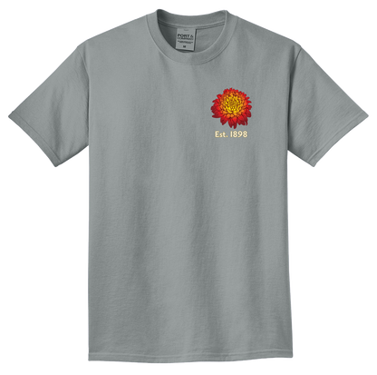 Chrysanthemum: Red Left-Chest