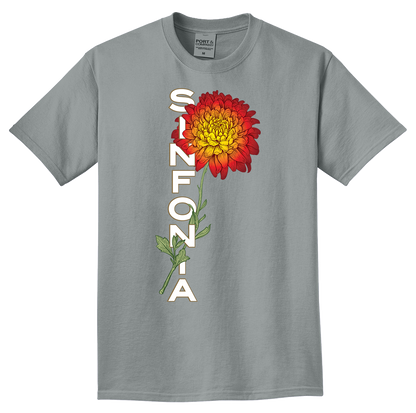 Chrysanthemum - Red Vertical