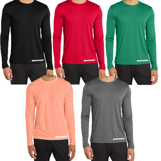 Tempo: SINFONIA - LONG SLEEVE Sport-Tek® Posi-UV® - Bottom Hem