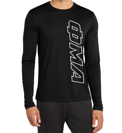 Tempo: VERTICAL GREEK OUTLINE - LONG SLEEVE Sport-Tek® Posi-UV® :