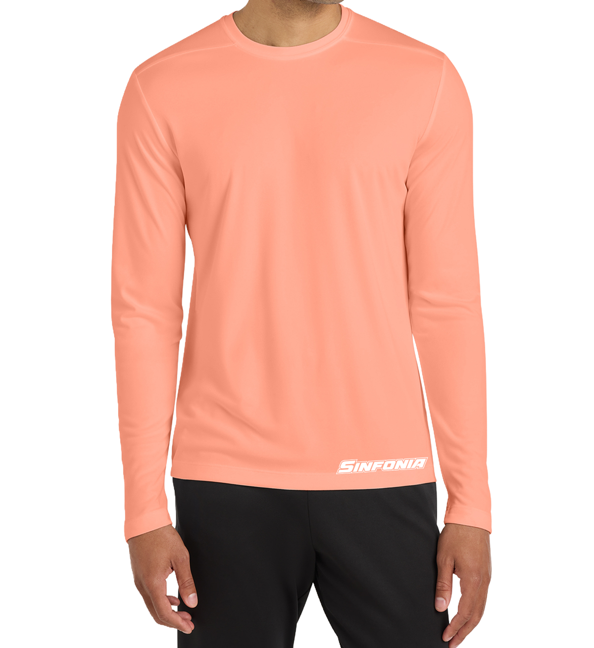 Tempo: SINFONIA - LONG SLEEVE Sport-Tek® Posi-UV® - Bottom Hem