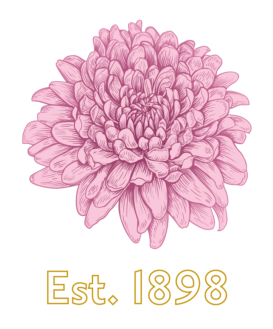 Chrysanthemum - Pink Left-Chest