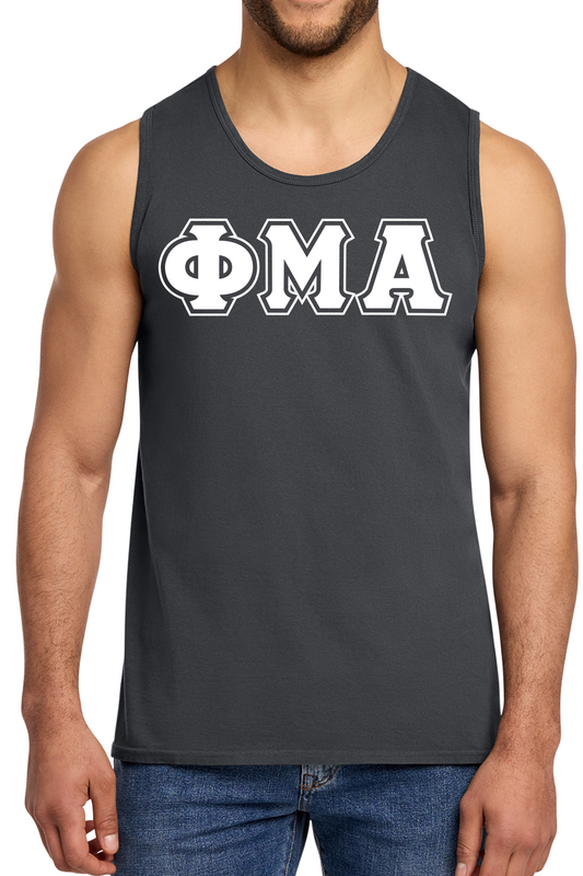 Beach Wash Greek Letter Tank