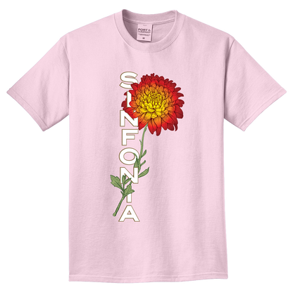 Chrysanthemum - Red Vertical