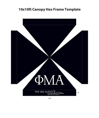 10x10 Canopy Tent - Black