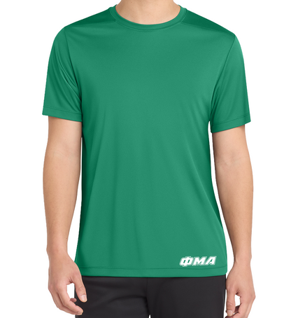 Tempo: GREEK LETTER - SHORT SLEEVE Sport-Tek® Posi-UV® - Bottom Hem