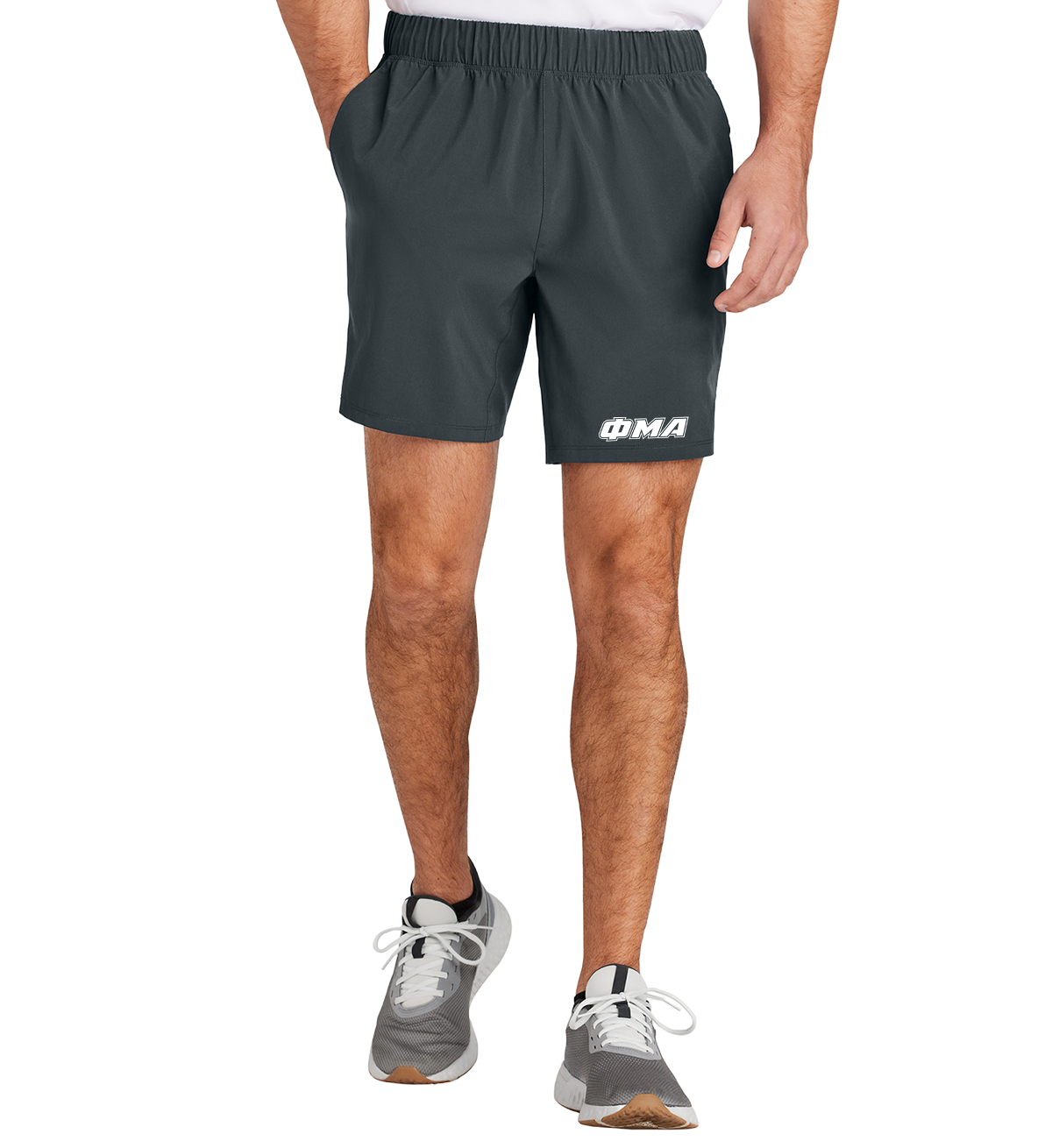 Tempo: GREEK LETTER Sport-Tek® Repeat 7” Short