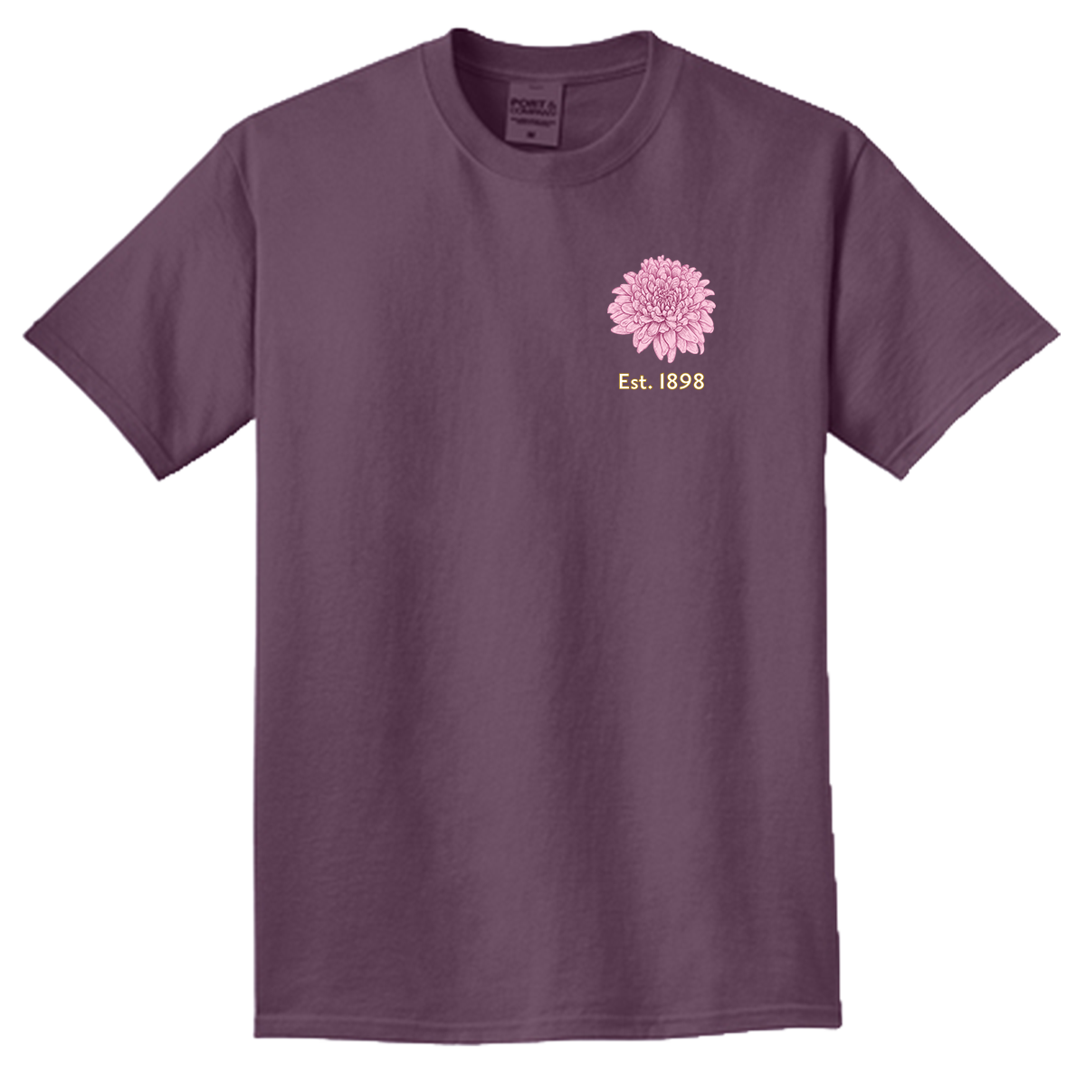 Chrysanthemum - Pink Left-Chest