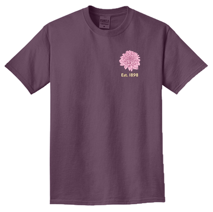 Chrysanthemum - Pink Left-Chest