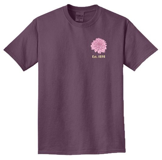 Chrysanthemum - Pink Left-Chest