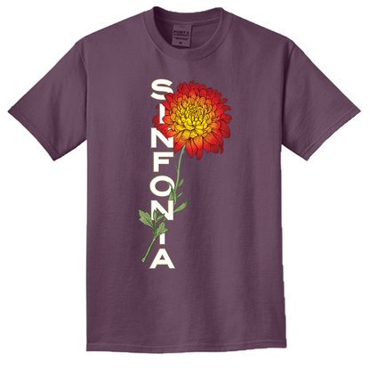 Chrysanthemum - Red Vertical