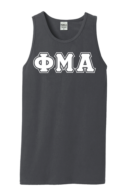 Beach Wash Greek Letter Tank