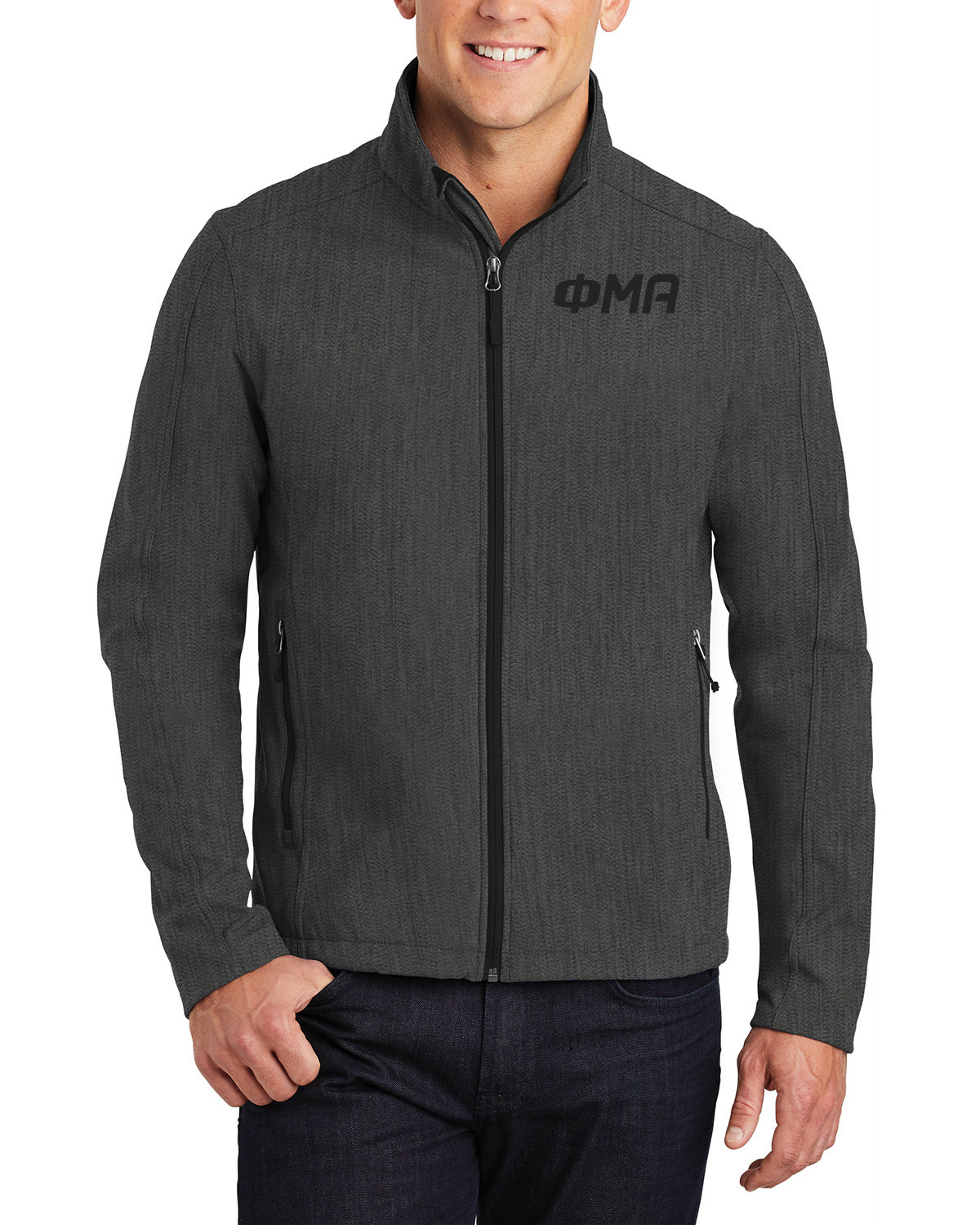 Core Soft Shell Jacket - Heathered Charcoal – SinfoniaStore